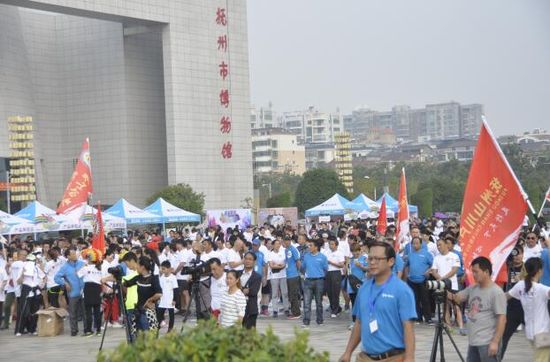 紀(jì)念紅軍長(zhǎng)征,嘉寶莉漆公益彩跑撫州舉行