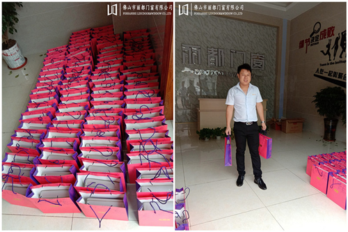 中秋快樂(lè)!麗都門窗中秋月餅發(fā)放及放假通知