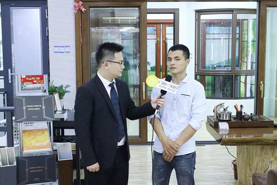 卡諾門窗廣東中山旗艦店朱總：不忘初心，以品質取勝！
