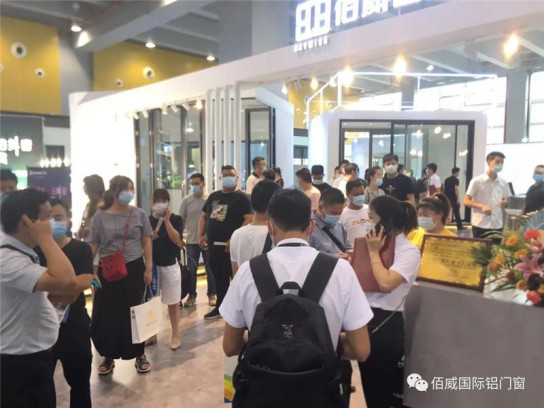 佰威國際門窗驚艷亮相廣州建博會，獲得無數點贊