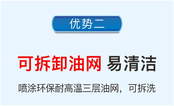 樂鈴速潔6號以三層油網的油煙分離技術 開創新征程
